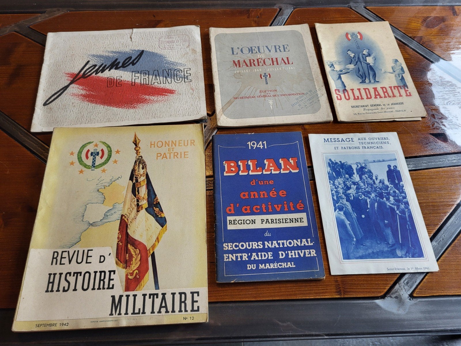 Lot propagande, Vichy 2WW, Envoi