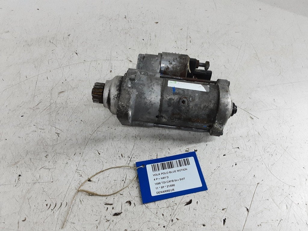 DÉMARREUR Volkswagen Polo V (6R) (01-2009/05-2022), Volkswagen, Mevr. I. Hauben, Utilisé, Rue de l'Espoir 34 34
4030  GRIVEGNÉE, BE
