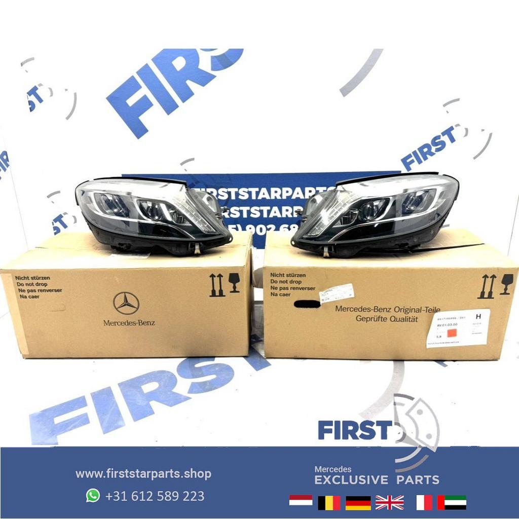 W222 S63 AMG / MAYBACH ILS KOPLAMP SET INTELLIGENT LIGHT SYS, Utilisé, -, -, Enlèvement ou Envoi