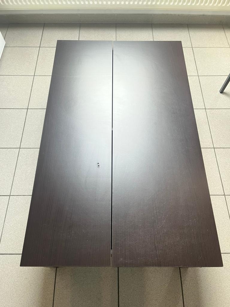 Salontafel met opbergruimte, Huis en Inrichting, Ophalen, Gebruikt, 50 tot 100 cm, 100 tot 150 cm