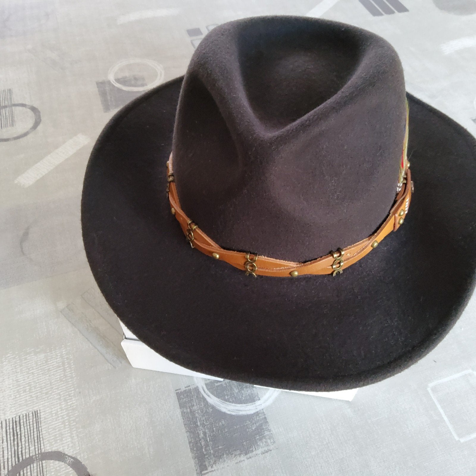 Stetson Hutchison hoed maat 62 L nieuw 100% wool bruin, Kleding | Dames, Ophalen, Hoed