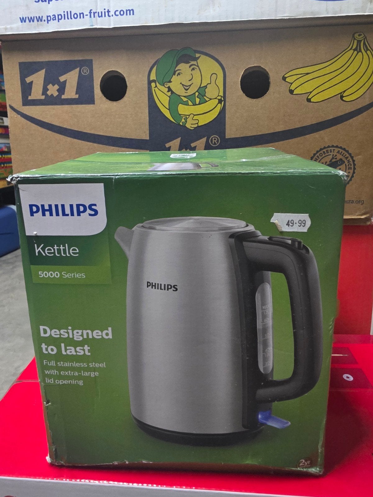 Philips 5000 Series waterkoker – nieuw, Enlèvement