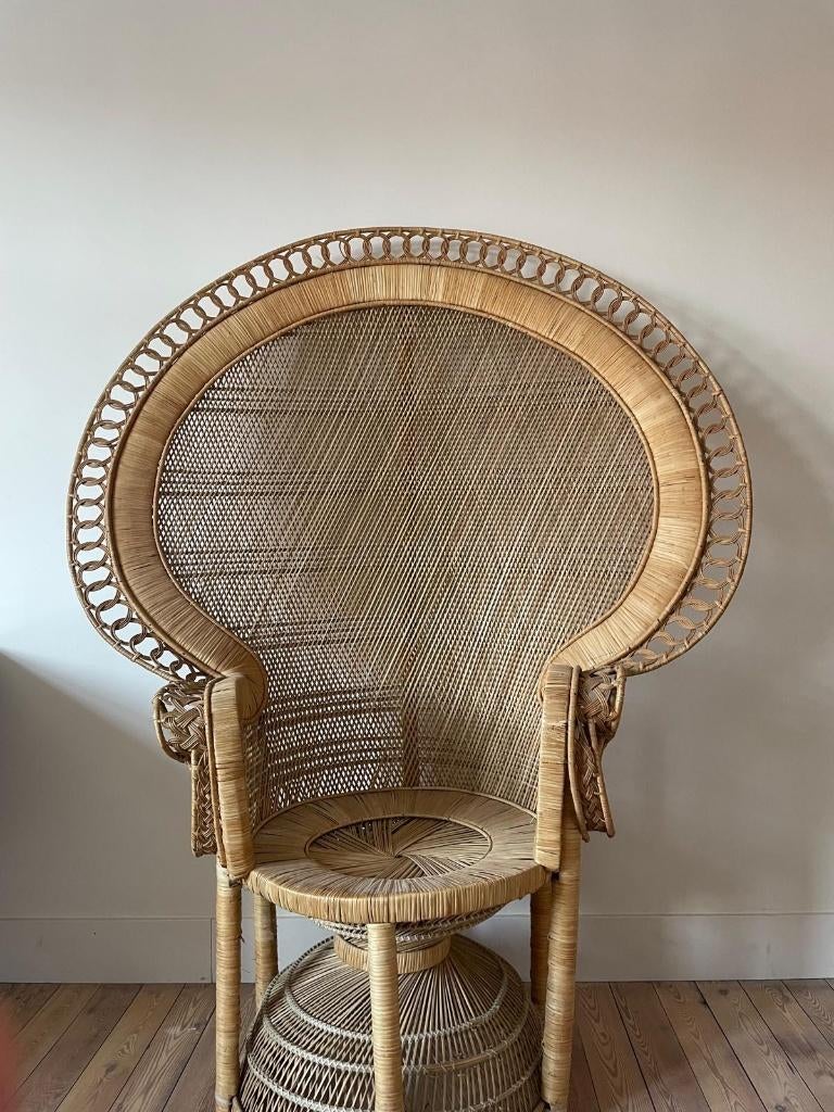 Fauteuil Emmanuelle Peacock, Enlèvement