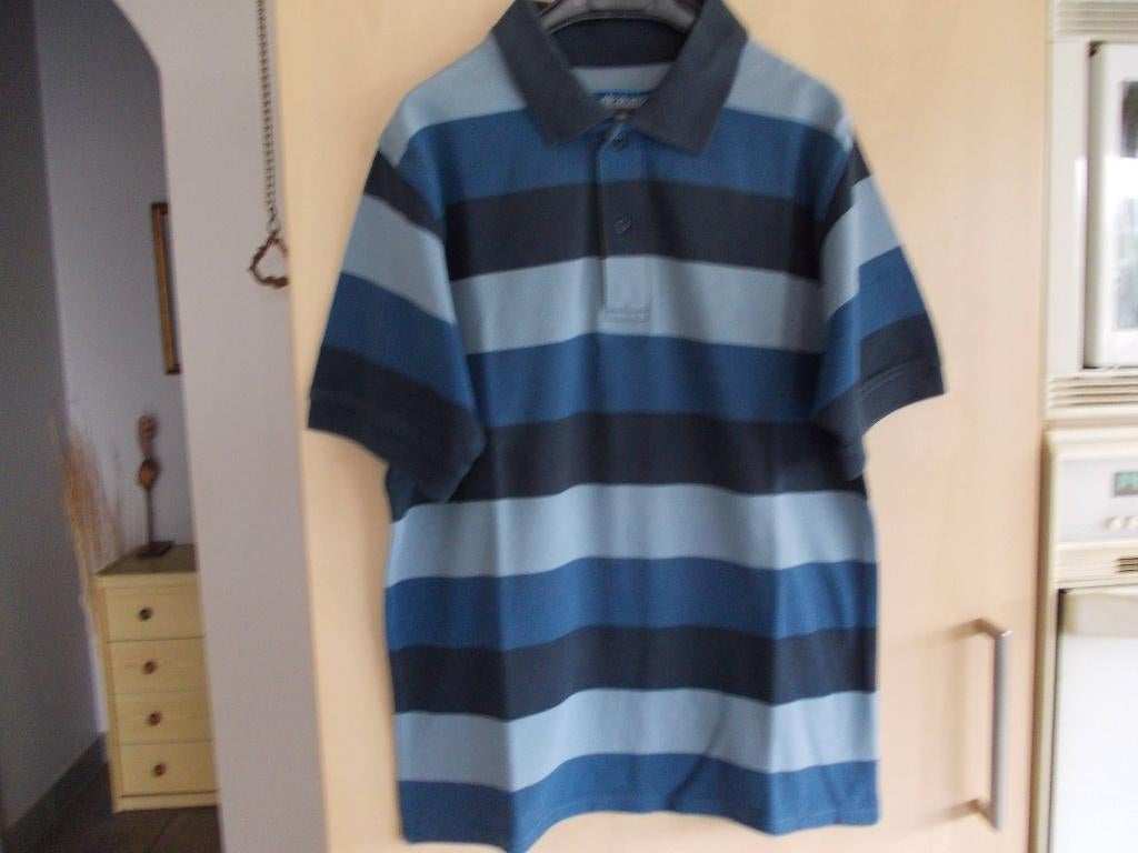 Polo OKANAGOU.  maat 176 of SMALL, Blauw, Ophalen of Verzenden, Zo goed als nieuw, OKANAGOU