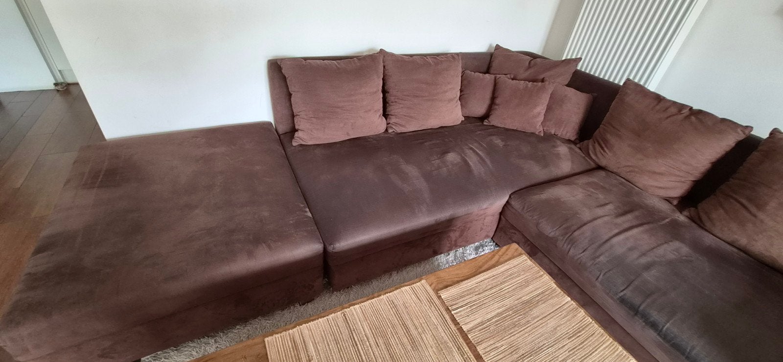 zithoek bruin, Ophalen, Gebruikt, Stof, Modern