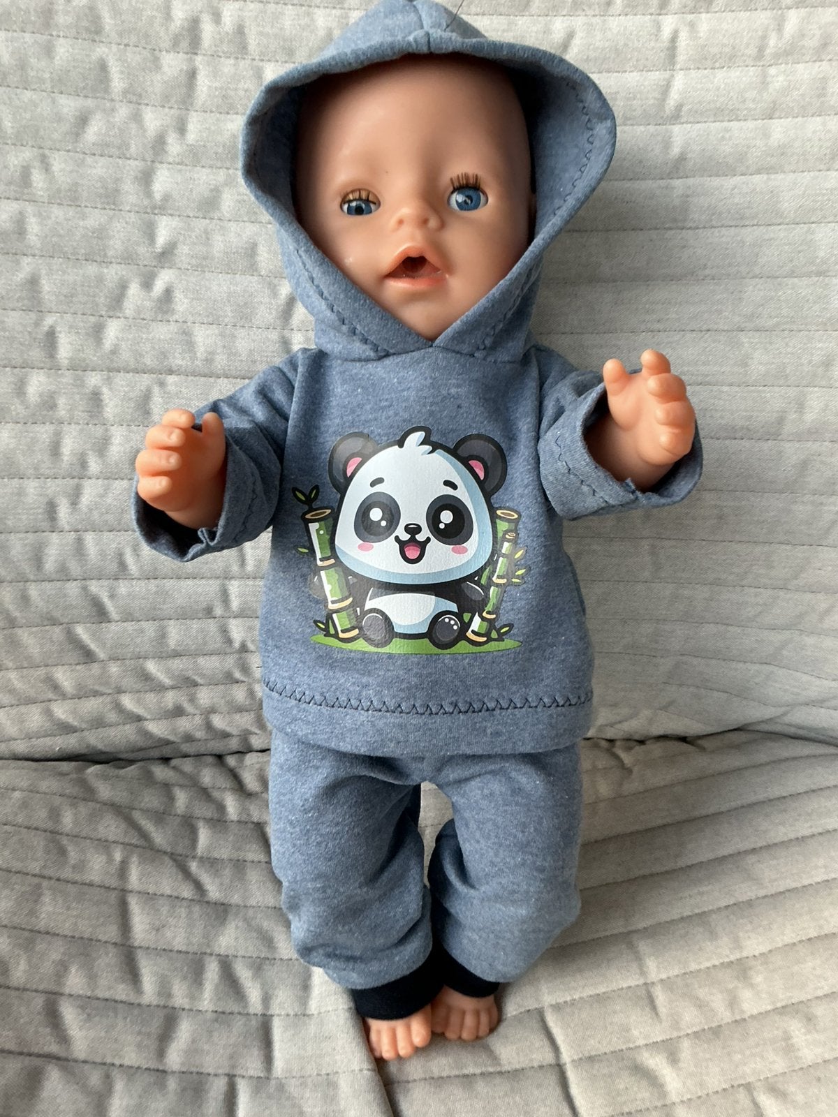 186. Babyborn: Nieuwe blauwe jogging, Ophalen of Verzenden, Nieuw, Babypop