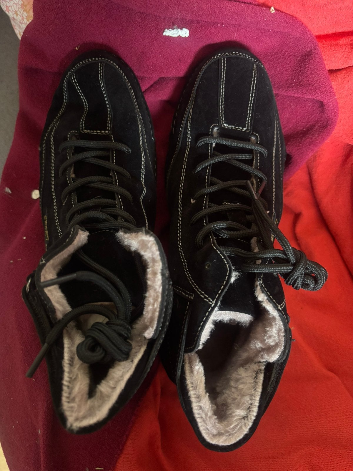 chaussures d'hiver, Enlèvement ou Envoi, Sneakers et Baskets, Comme neuf, Noir