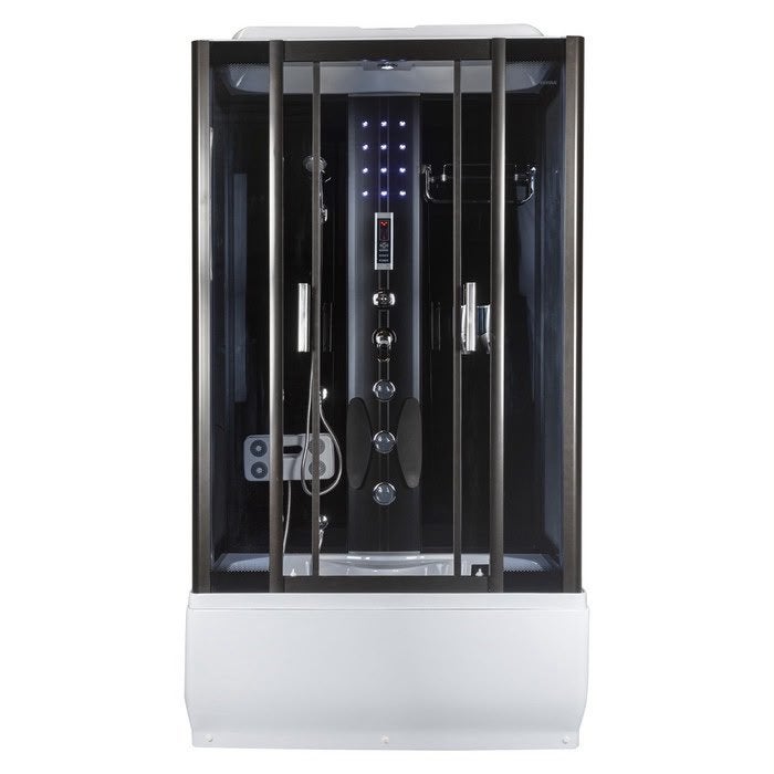Kerra XL120 complete douchecabine hydromassage 120x80cm, Huis en Inrichting, 75 cm of meer, Overige typen, Nieuw, Ophalen of Verzenden
