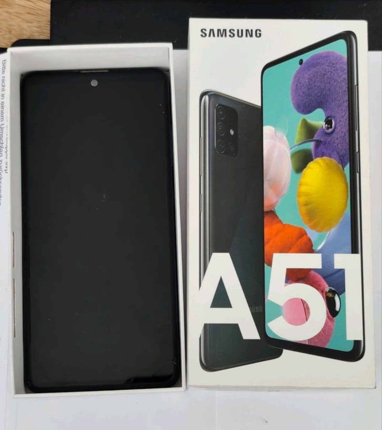 Samsung Galaxy A51 128GB zwart/Zeer goede staat en functione, Telecommunicatie, 128 GB, Ophalen, Zwart, Galaxy A