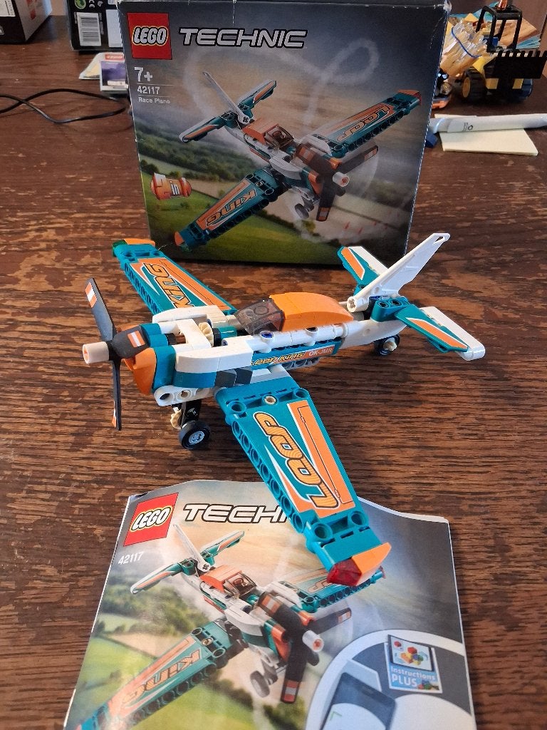 lego technics set 42117 - vliegtuig, Lego, Ensemble complet, Comme neuf, Enlèvement