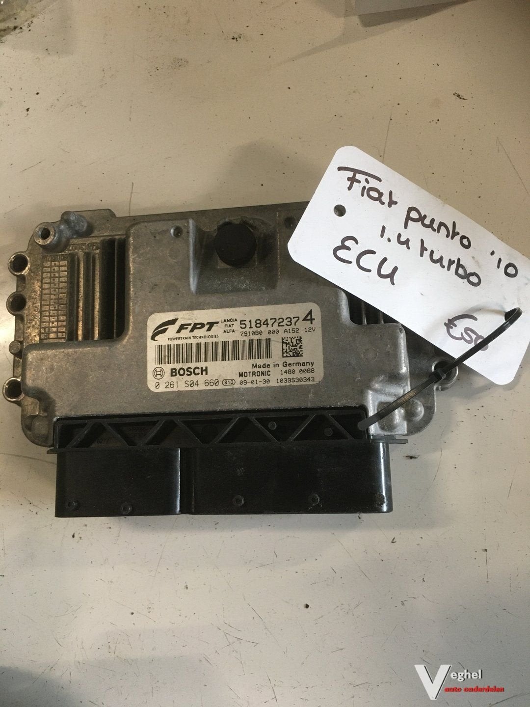 Fiat Punto 1.4 turbo 2010 Ecu, -, Utilisé, -, -