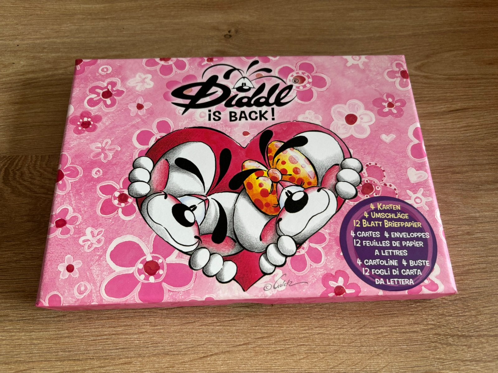 Set briefpapier diddl nieuw, Verzamelen, Ophalen of Verzenden, Diddl, Zo goed als nieuw