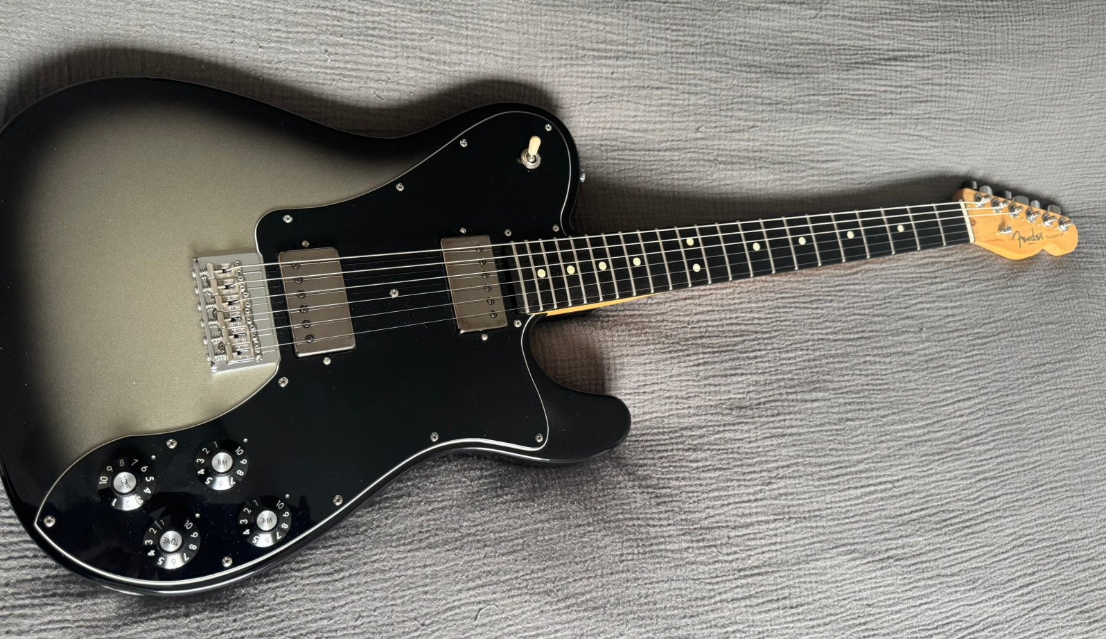 Fender American Pro Telecaster Deluxe silverburst 2017, Muziek en Instrumenten, Ophalen, Zo goed als nieuw, Fender