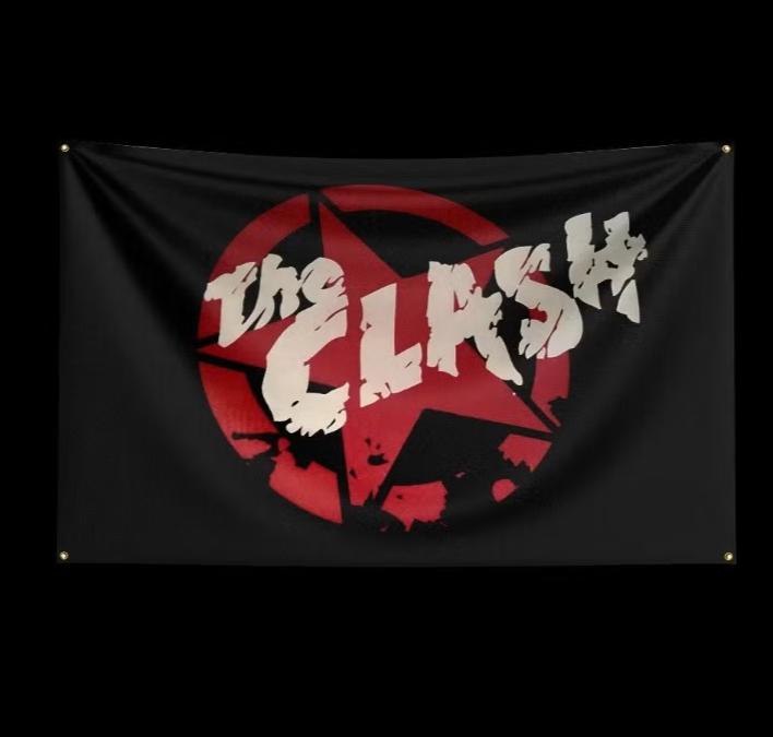 Grands drapeaux The Clash (150x90cm), Enlèvement ou Envoi, Neuf