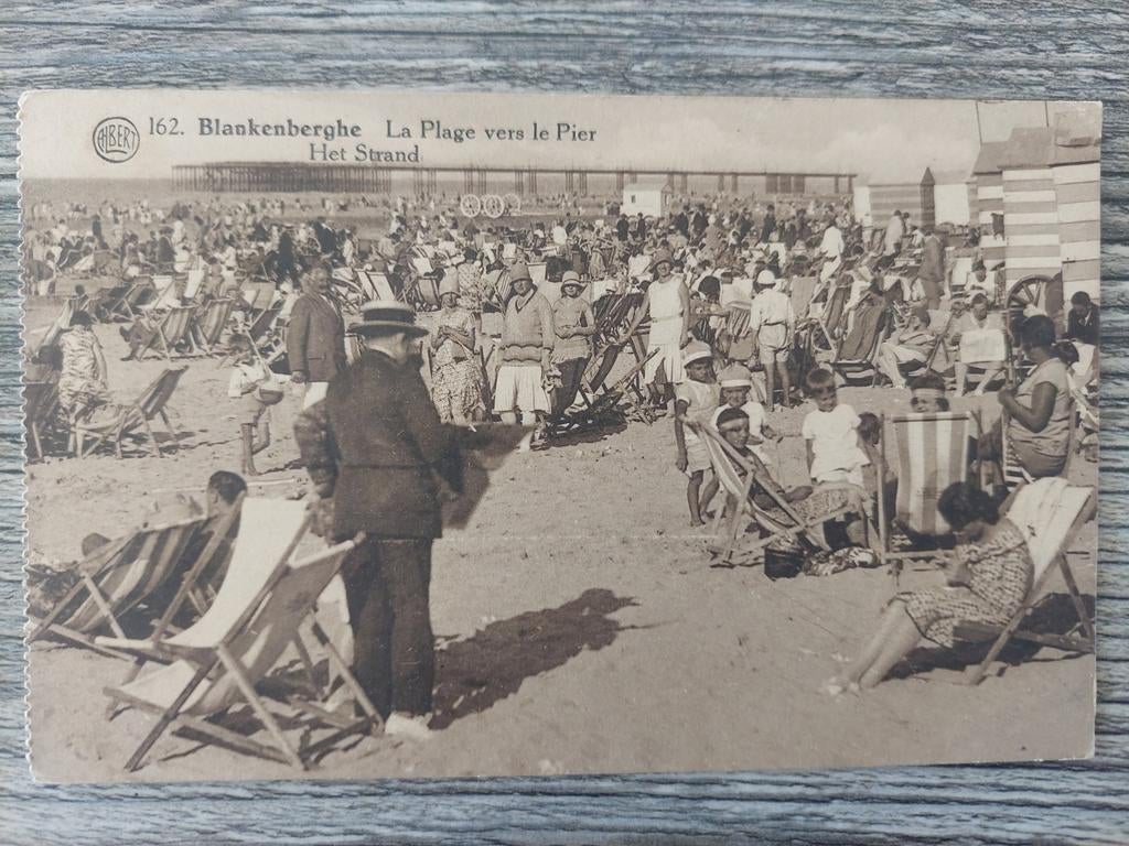Blankenberghe. Van het strand naar de pier, Ophalen