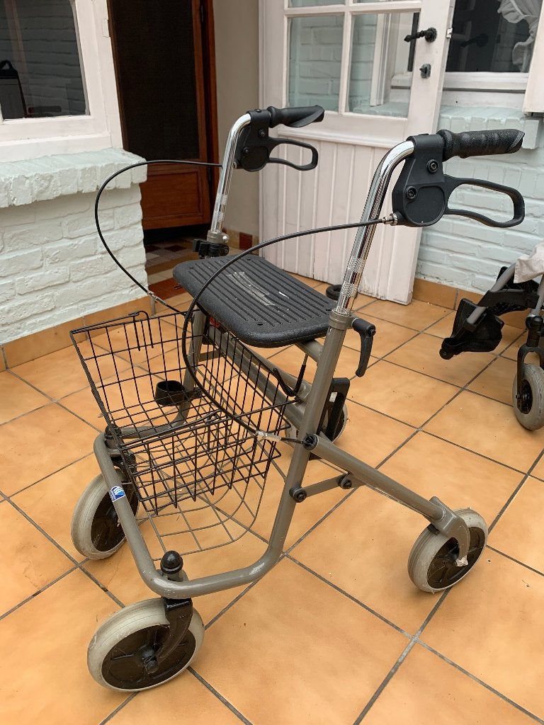 Vermeiren Rollator met Mandje en Zitje – Serie D1302277, Divers, Enlèvement ou Envoi