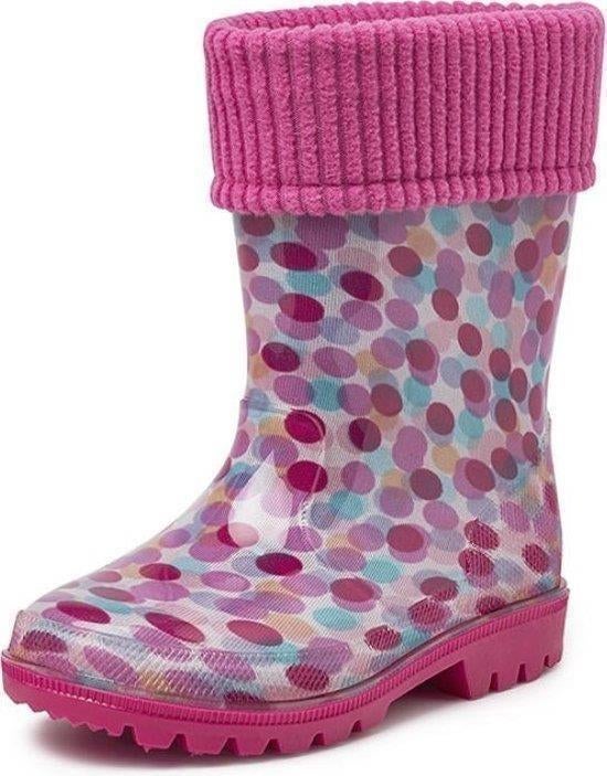 Gevoerde roze Kinder Laarsjes - Rubberen Laarsjes - NIEUW -, Kinderen en Baby's, Ophalen of Verzenden, Nieuw, Meisje, Laarzen