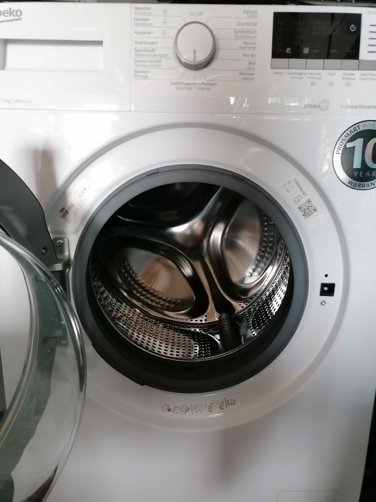 wasmachine, Ophalen, Minder dan 85 cm, Zo goed als nieuw, Voorlader