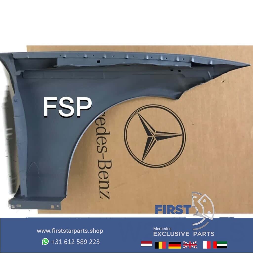 W218 ZIJSCHERM LINKS Mercedes CLS SCHERM X218 SPATBORD VOORS, Gebruikt, -, Links, Ophalen of Verzenden