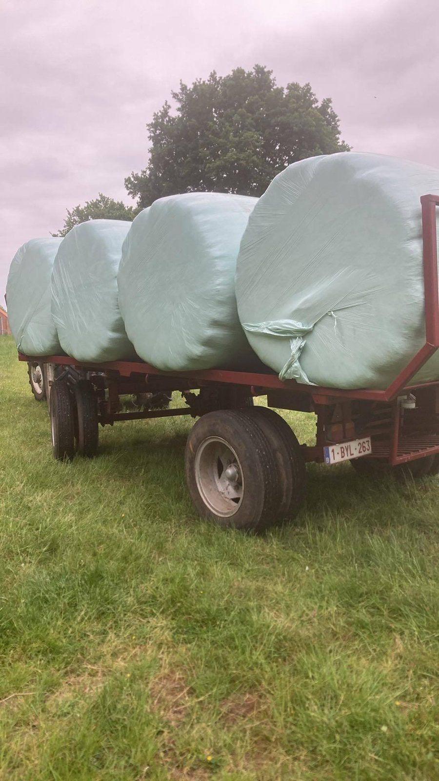Hooiwagen, Zakelijke goederen, Ophalen