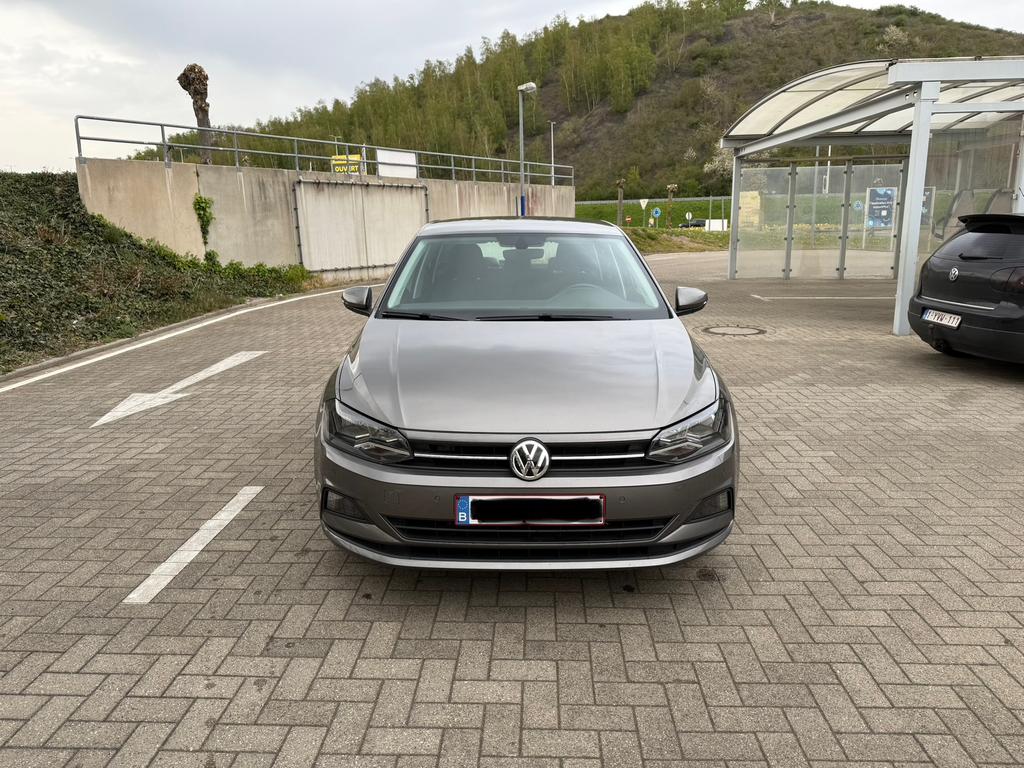 Volkswagen Polo 2020 1er propriétaire, Autos, Argent ou Gris, Achat, Boîte manuelle, Noir