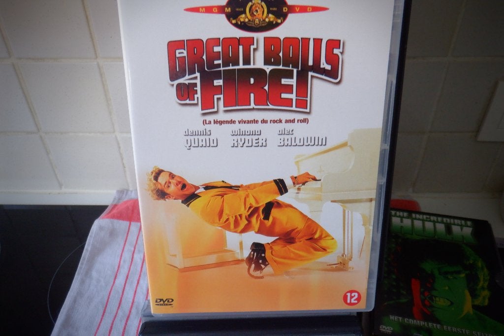 DVD Great Balls Of Fire !(Dennis Quaid,Winona Ryder ), À partir de 12 ans, Envoi, Comme neuf, Action