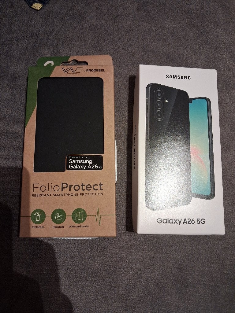 NIEUW & GESEALD: Samsung Galaxy A26 5G (128GB) Zwart+Hoesje, Télécoms, Téléphonie mobile | Samsung, Neuf, 10 mégapixels ou plus