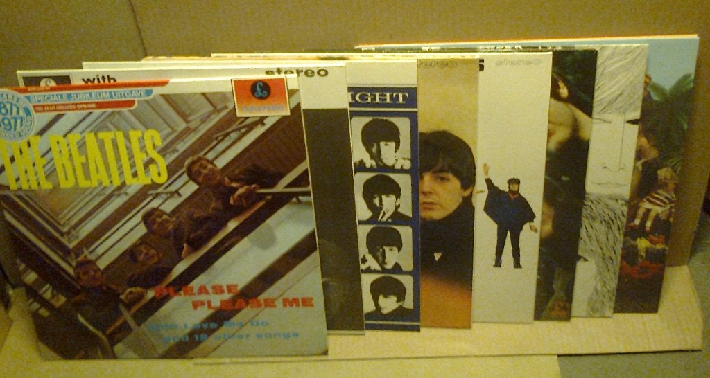 Beatles-"Collection" box, Cd's en Dvd's, Verzenden, LP