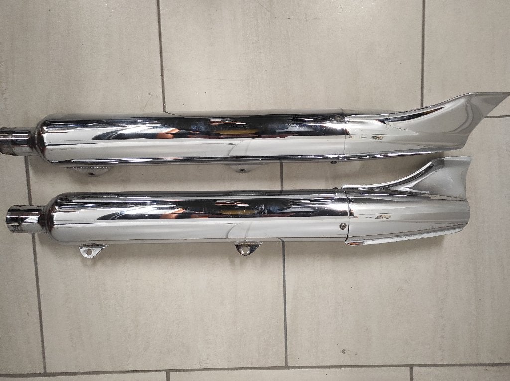 fish-tail uitlaten harley davidson, Motoren, Ophalen of Verzenden, Gebruikt