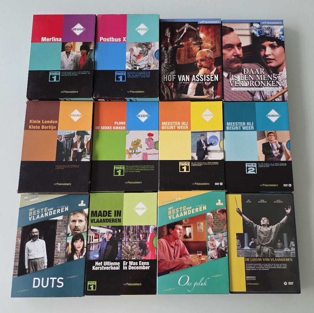 VRT klassiekers (DVD), Cd's en Dvd's, Ophalen of Verzenden