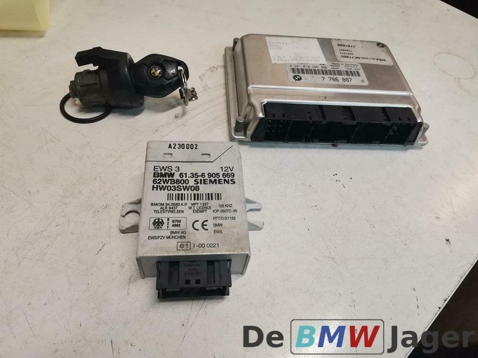DDE met EWS en sleutel BMW 3 serie E46 320D M47 7789553, Enlèvement ou Envoi, Utilisé, BMW, BMW