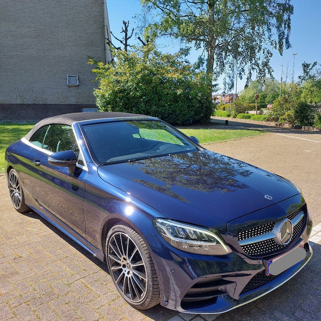 Mercedes C200 Cabriolet AMG Line, Auto's, Mercedes-Benz, Automaat, 4 zetels, 4 cilinders, Cabriolet