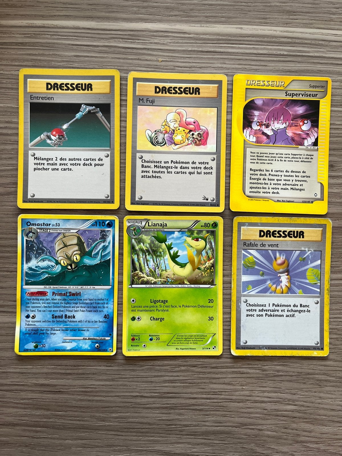 Lot de cartes Pokémon - plusieurs de la première génération, Ophalen of Verzenden, Zo goed als nieuw