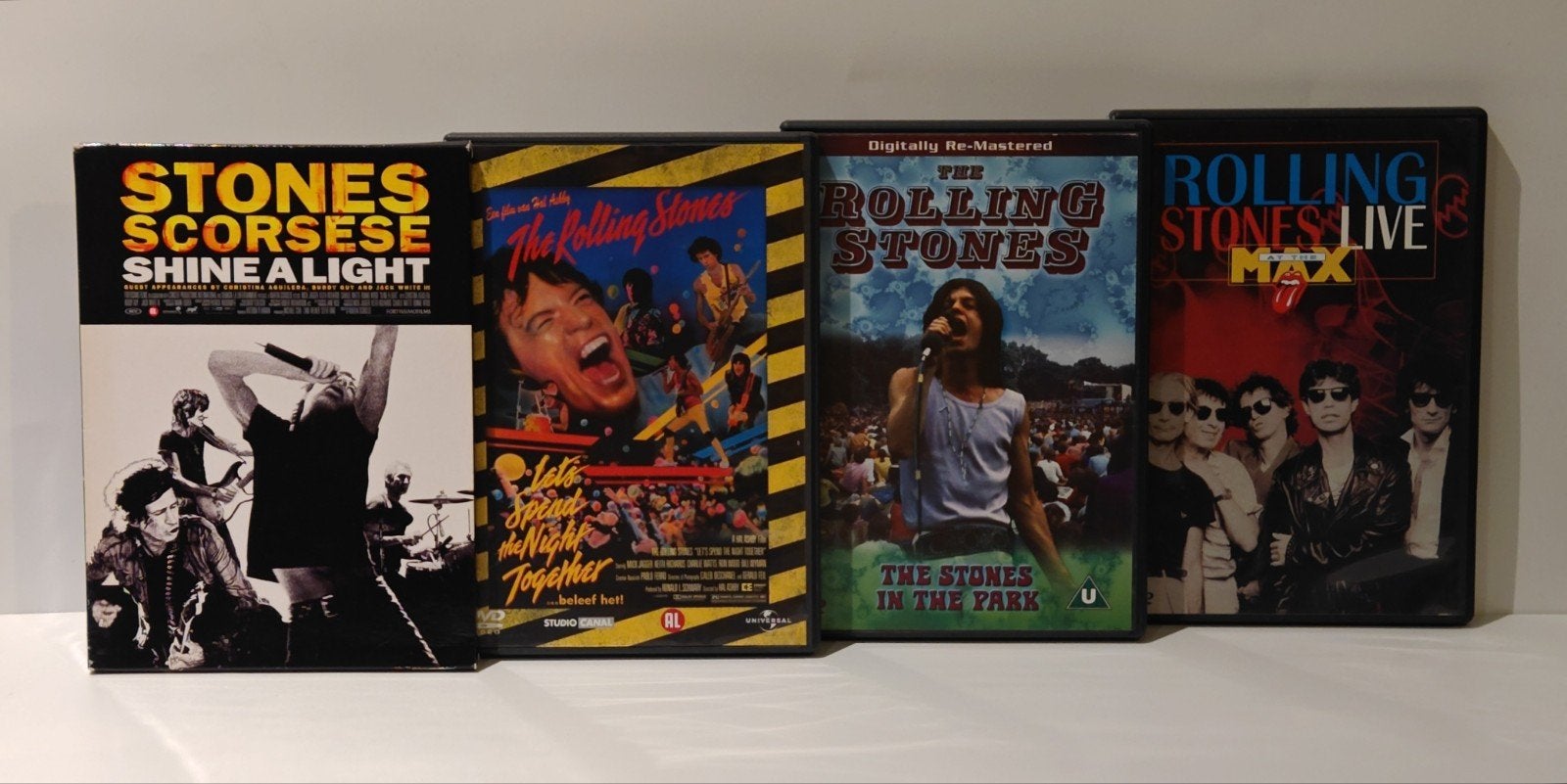 The Rolling Stones DVD‑Set Shine a Light Let’s Spend the Nig, Ophalen of Verzenden