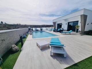 Villa moderne à louer sur la Costa Blanca, Vakantie, Vakantiehuizen | Spanje, Dorp, Wasmachine, 2 slaapkamers, Costa Blanca