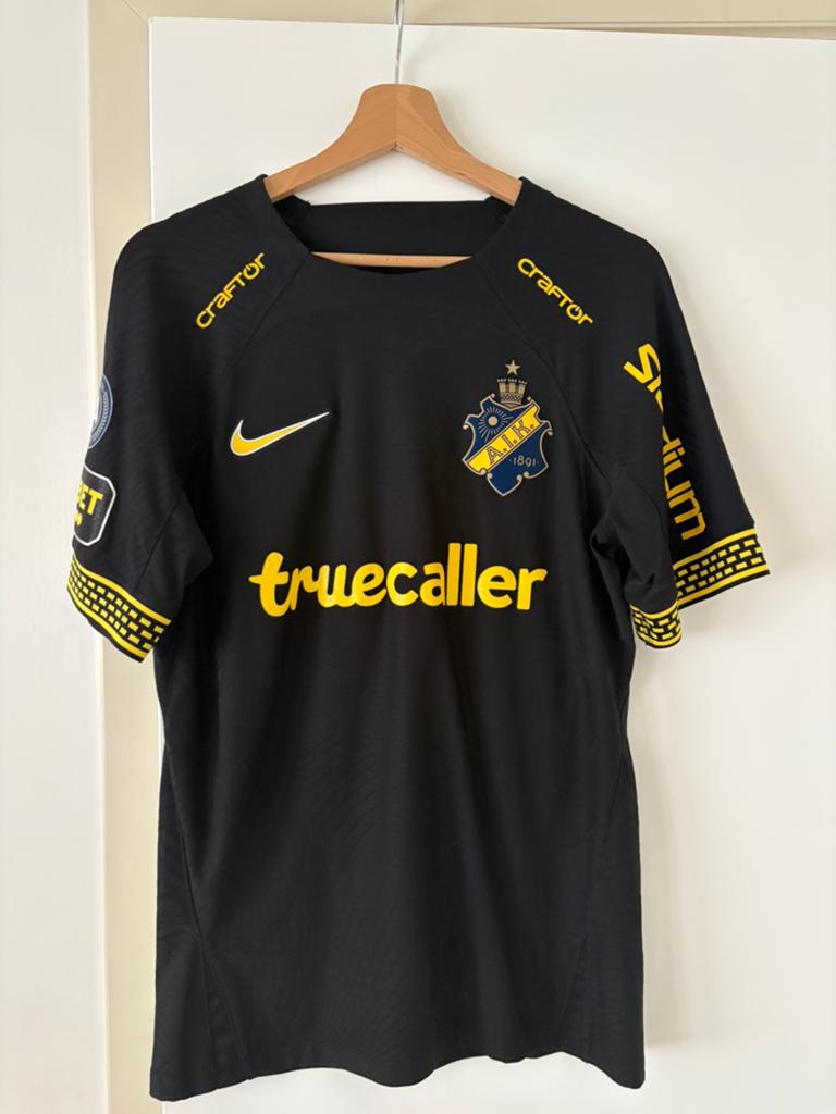 Matchworn shirt AIK Stockholm, Verzamelen, Ophalen of Verzenden, Zo goed als nieuw, Shirt
