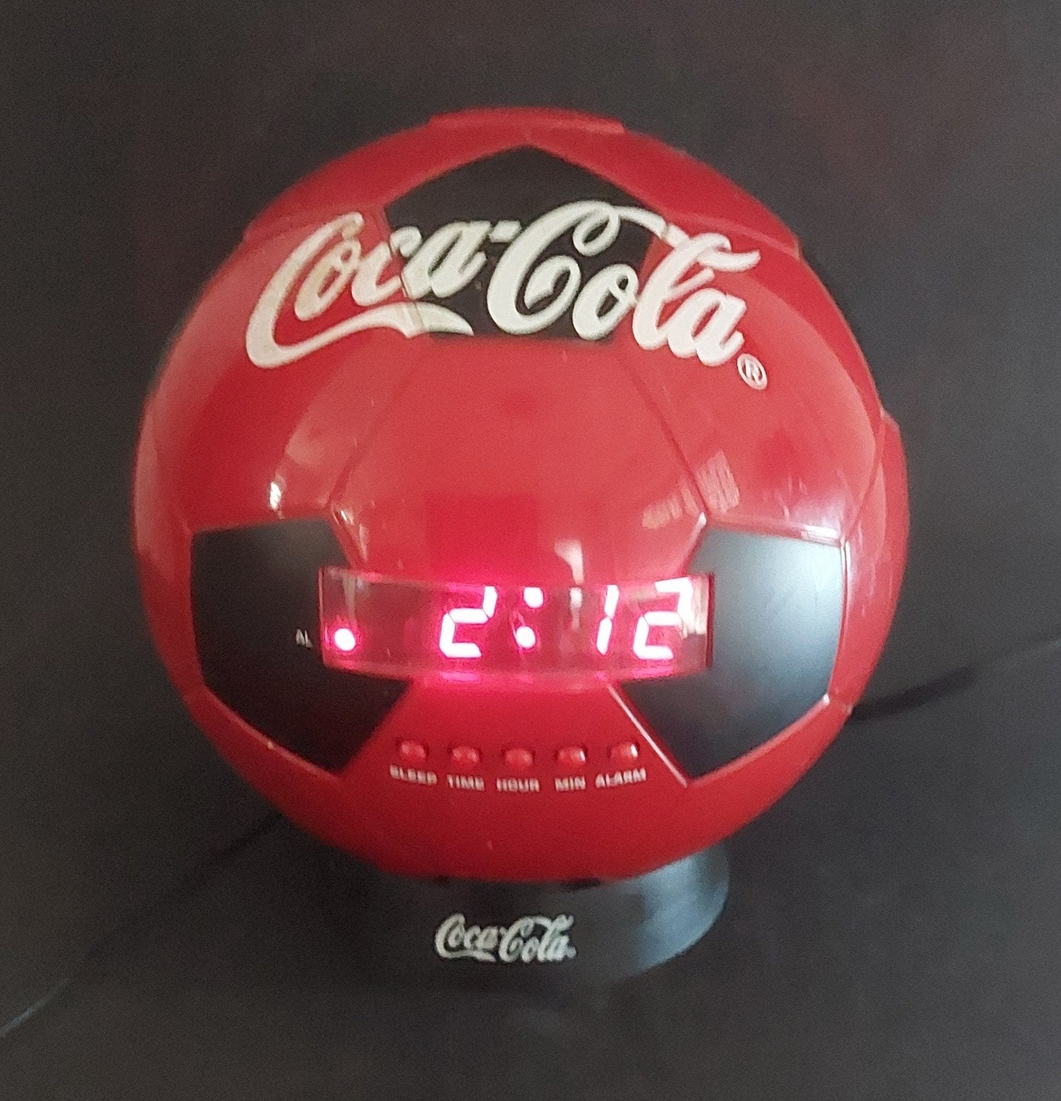 Radio am fm réveil Coca-Cola, TV, Hi-fi & Vidéo, Enlèvement ou Envoi, Utilisé, Tuner ou Radio