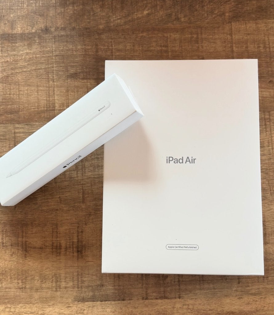 Ipad air (4e generatie) met apple pencil gen 2 en case, Computers en Software, Apple iPads, Ophalen, Apple iPad Air, 11 inch, Zo goed als nieuw