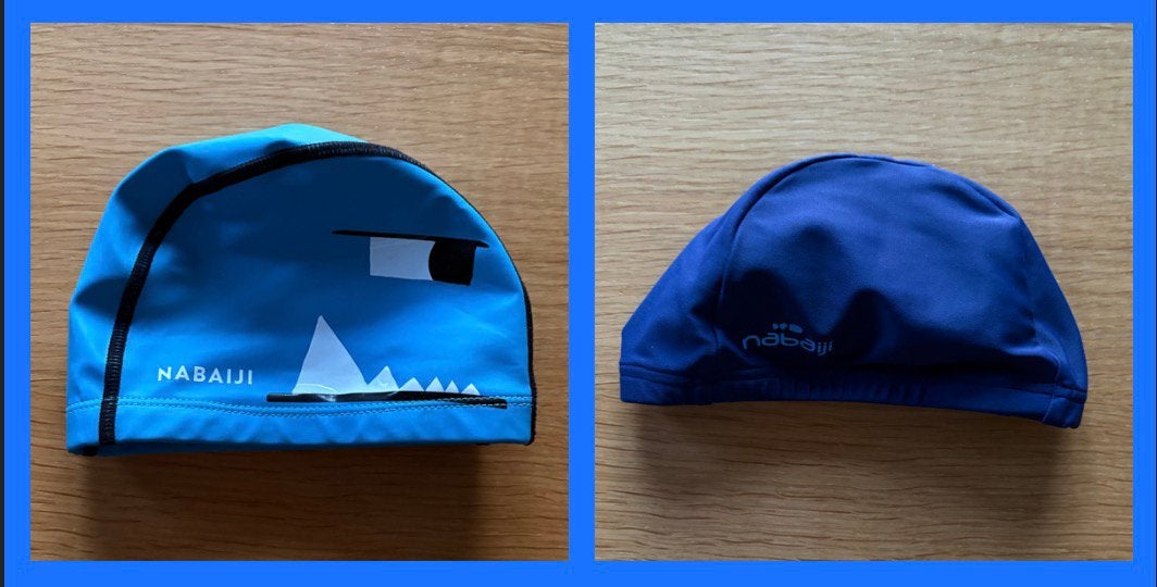 Lot de 2 bonnets de natation pour enfant - 5€, Enlèvement ou Envoi, Comme neuf, Enfant