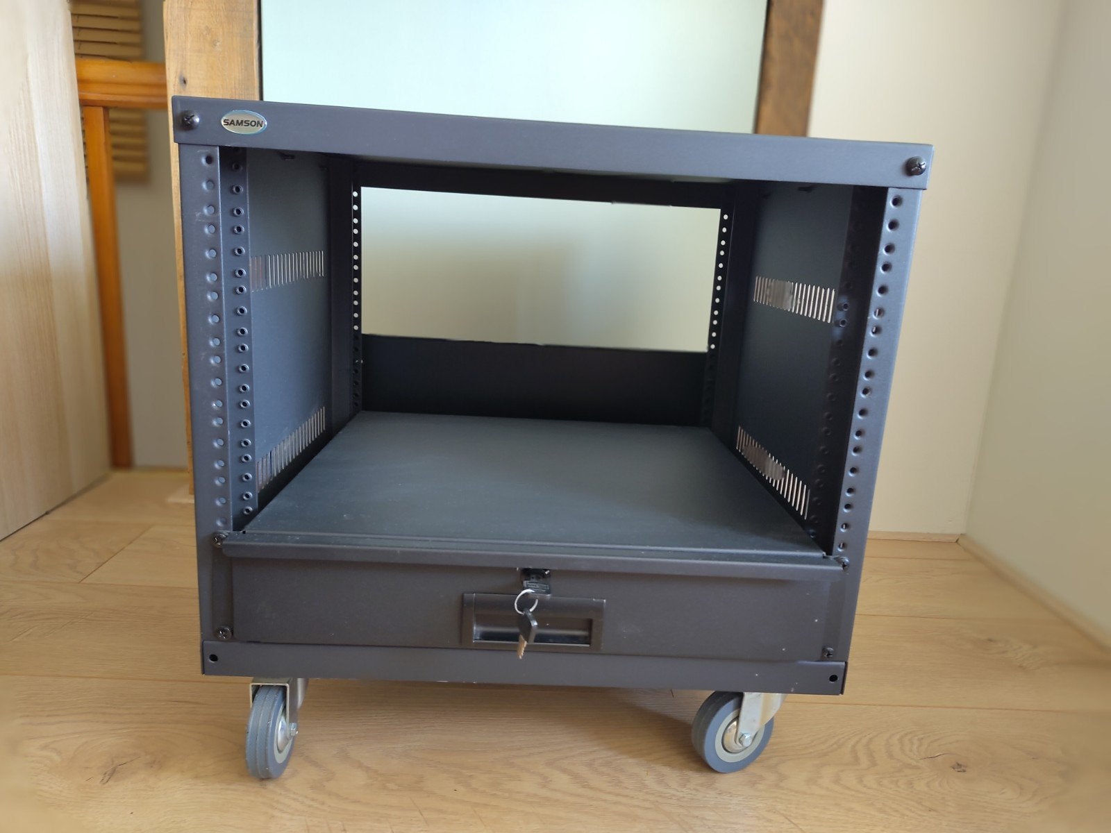 Samson 19inch rack kast op wieltjes, Enlèvement, Comme neuf