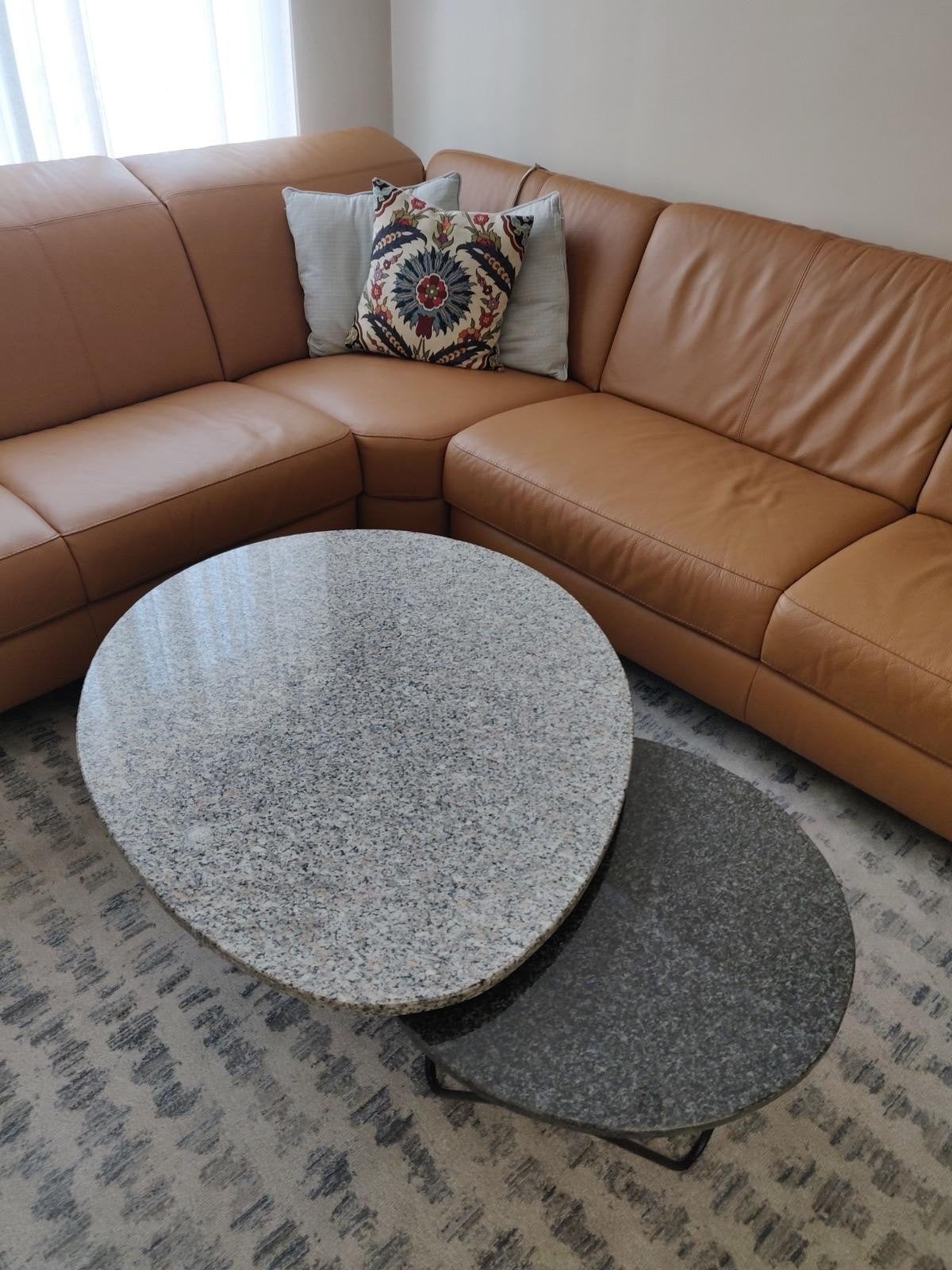 salontafels van graniet, Ophalen, Zo goed als nieuw, Overige materialen, Vintage