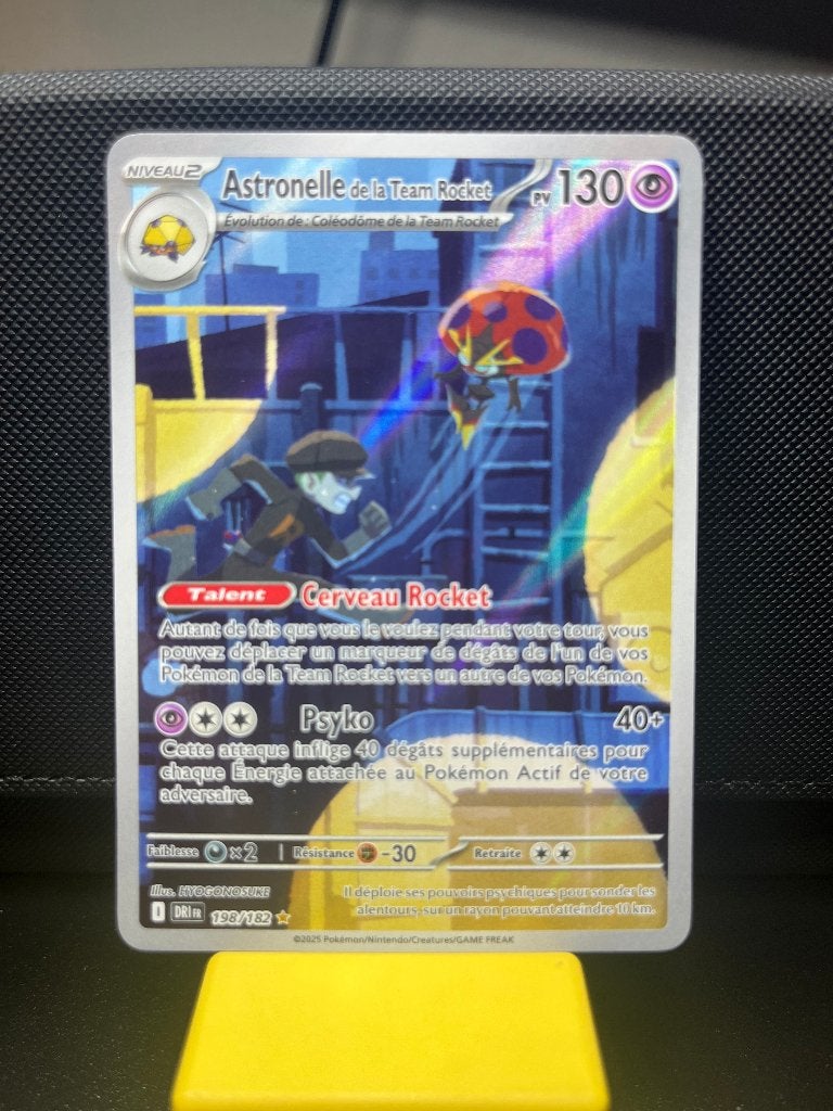 Astronelle de la Team Rocket 198/182 FR (carte Pokémon), Enlèvement ou Envoi, Comme neuf, Cartes en vrac