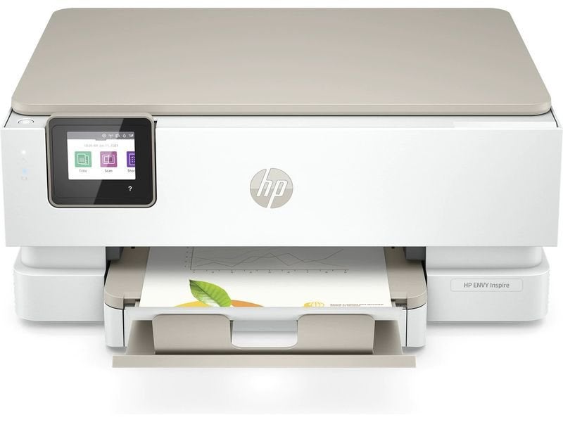 HP ENVY Inspire 7220e Inkjetprinter, Computers en Software, Printers, Ophalen, Zo goed als nieuw, Scannen, Inkjetprinter