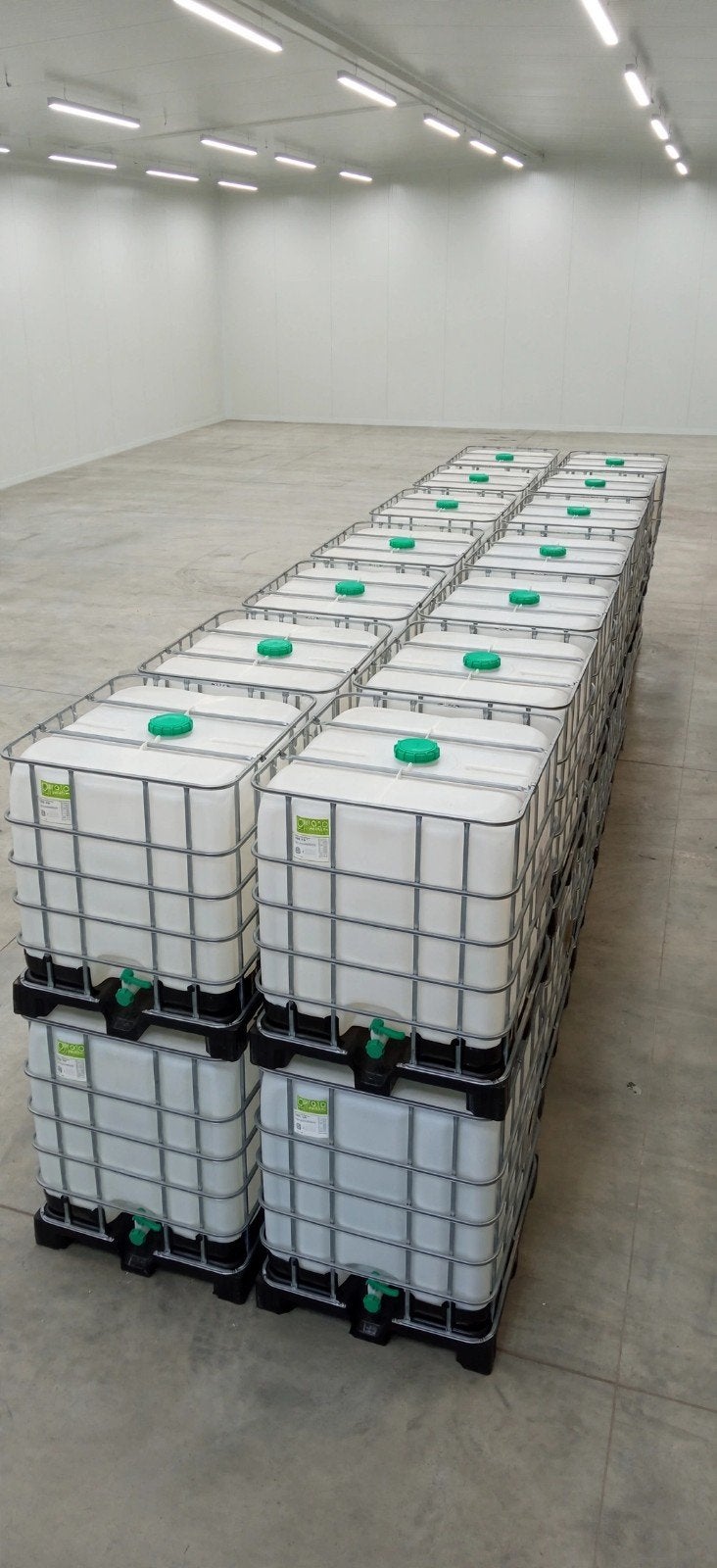 citerne alimentaire ibc certifié, Enlèvement