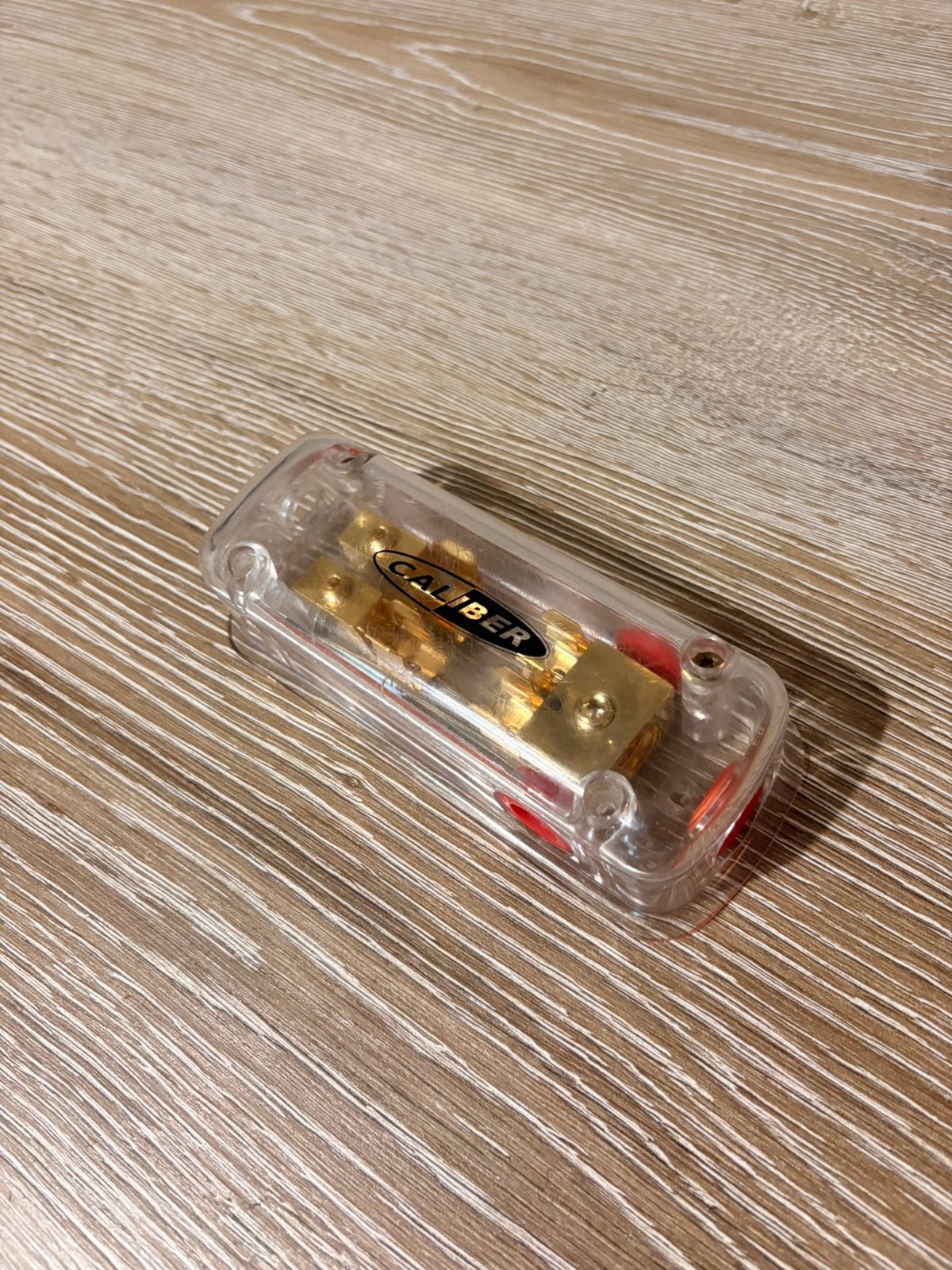 Caliber AGU Zekeringhouder voor Auto Audio (Verguld), Ophalen