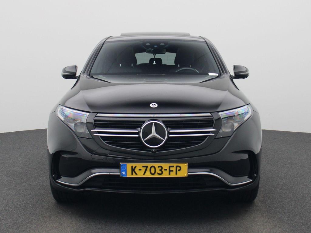 Mercedes-Benz EQC 400 4MATIC Business Solution AMG 80 kWh AM, Auto's, Mercedes-Benz, Automaat, Zwart, 2395 kg, 80 kWh