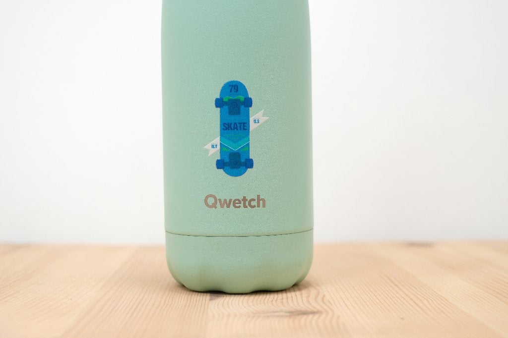 Bouteille Isotherme Qwetch – Édition Skate / Vert – Neuve, Enlèvement ou Envoi, Neuf