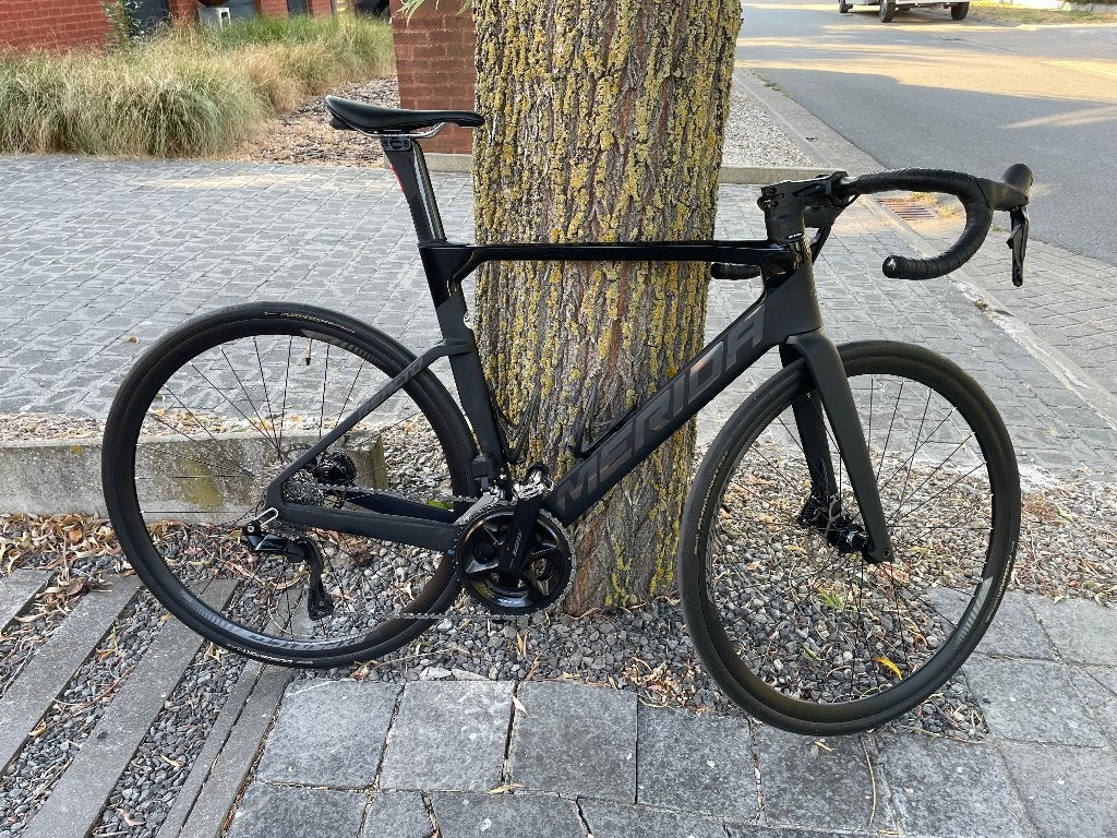 Racefiets, Fietsen en Brommers, Carbon, 10 tot 15 versnellingen, Heren, Schijfrem