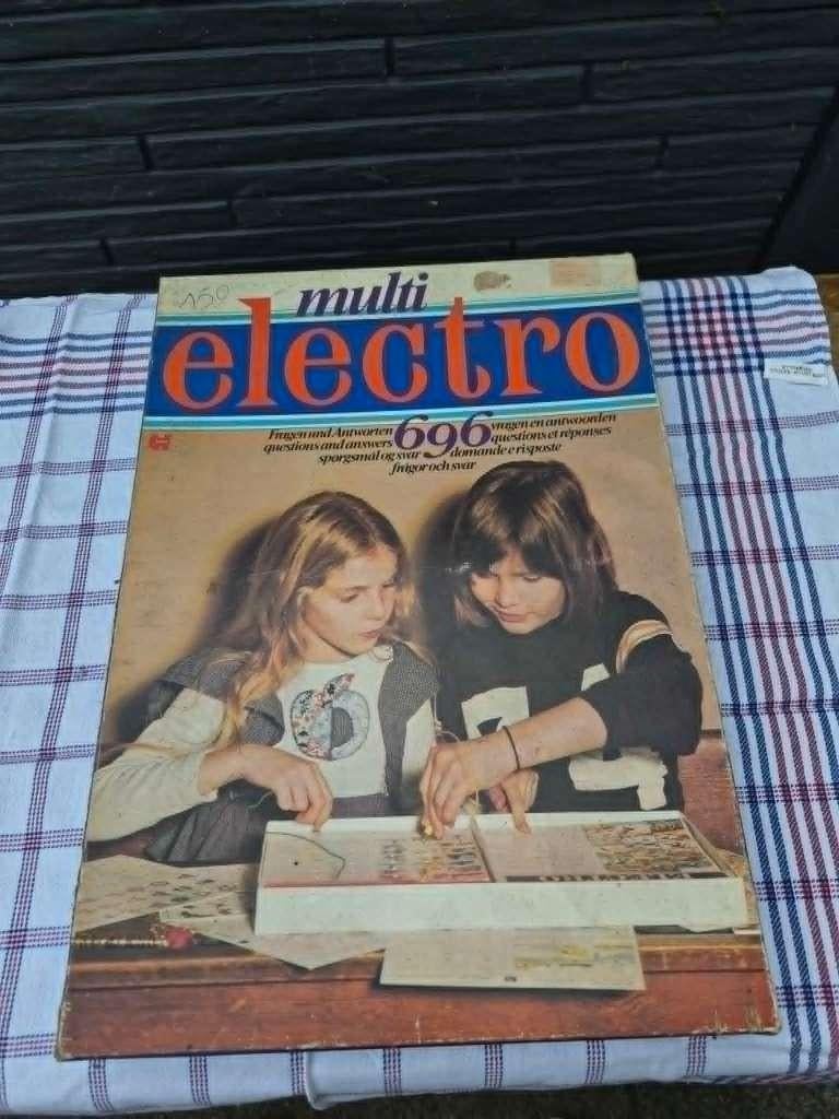 Jeu ancien - multi electro, Hobby en Vrije tijd, Gezelschapsspellen | Bordspellen, Ophalen, Gebruikt, Jumbo