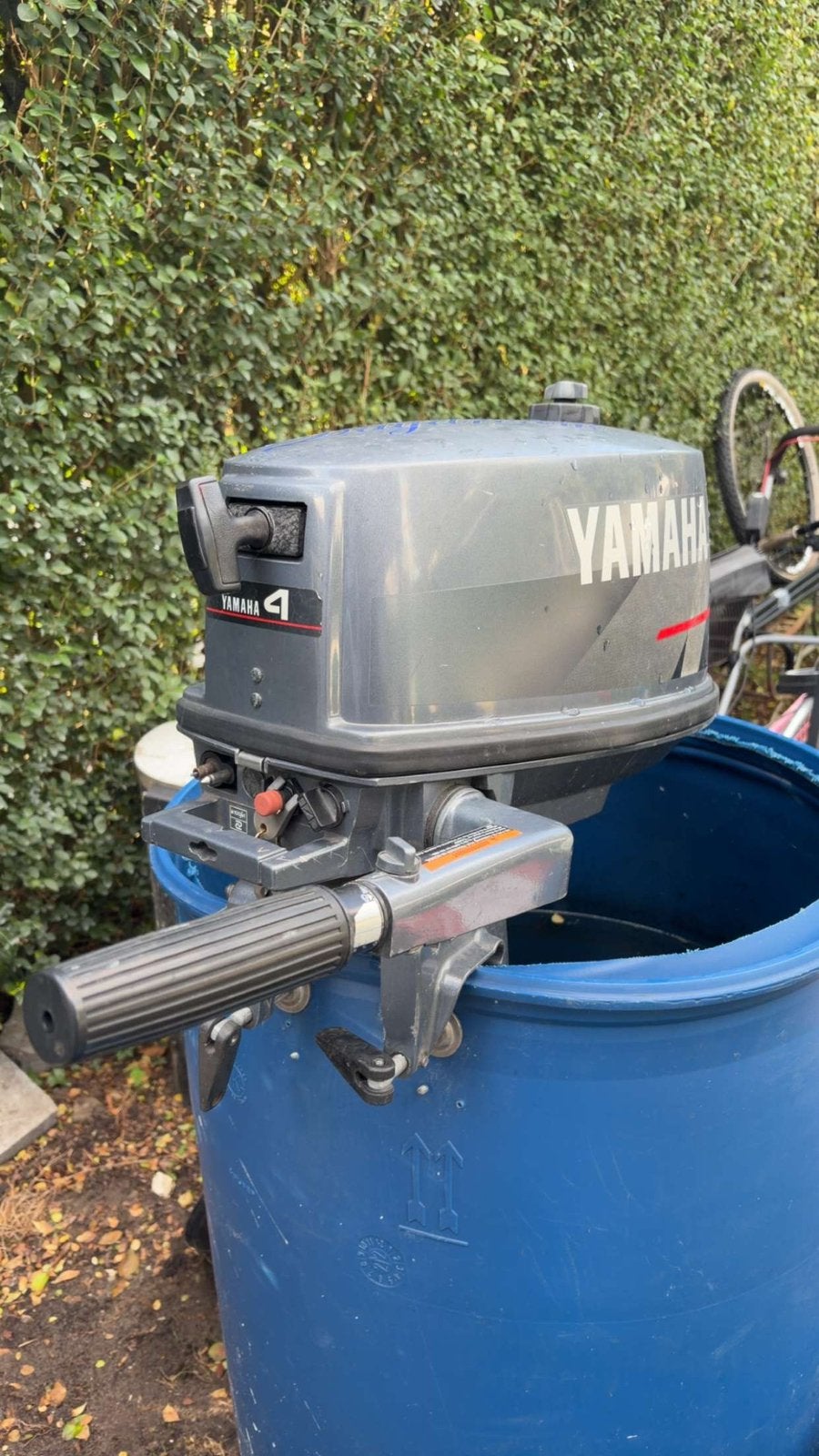 RubberBoot met yamaha 4pk motor, Watersport en Boten, Ophalen, Gebruikt, Minder dan 5 pk, Overige brandstoffen